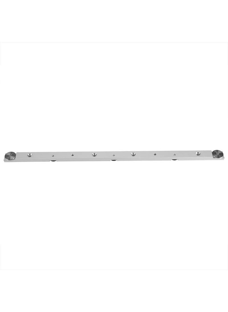 HURRISE Table Saw Miter Gauge Miter Bar Aluminium Alloy Jig Fixture Bar Slider Table Saw Gauge Rod Wood Working Tool In Use 450mm Miter Bar Slider Table Saw Gauge Rod Woodworking Tool  - Image 3