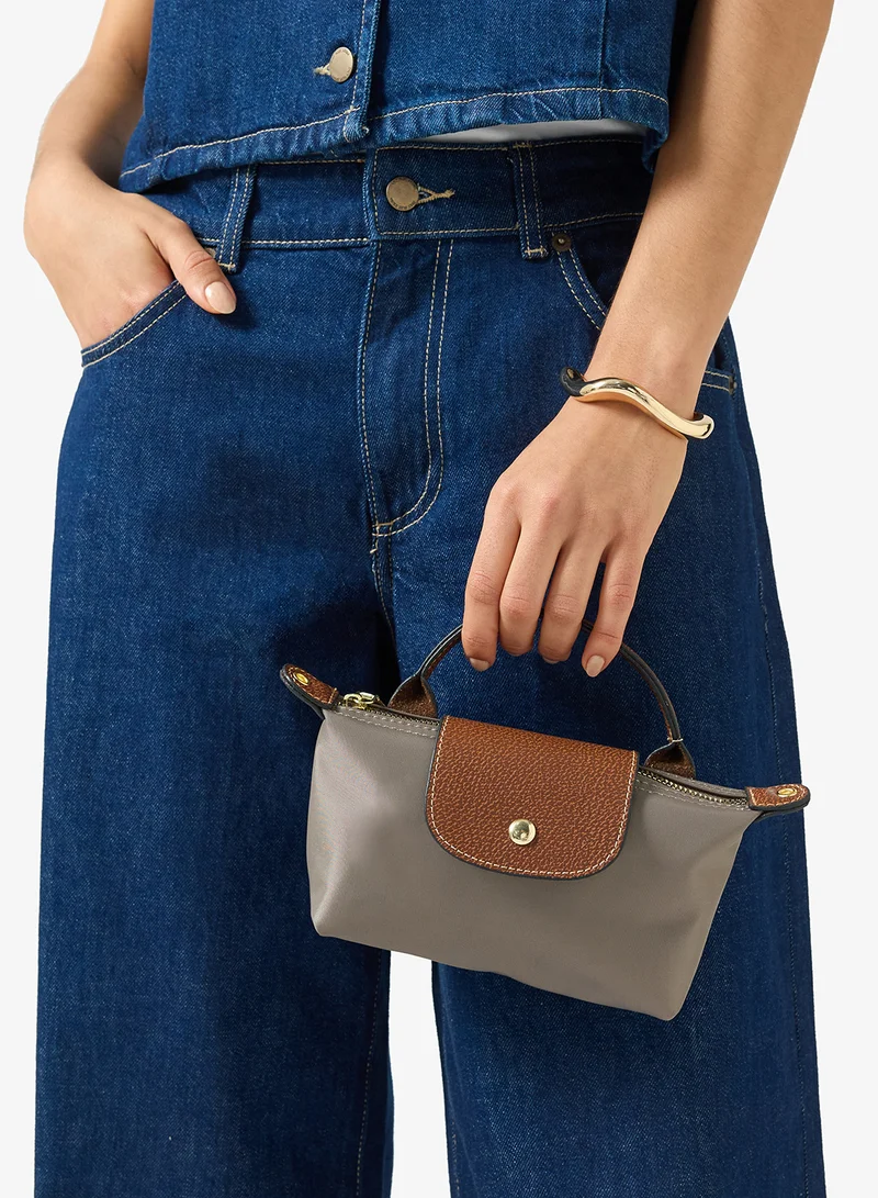 ELLA Grey Classic Crossbody With Top Handle And Strap With Flap for Women | Best Price UAE