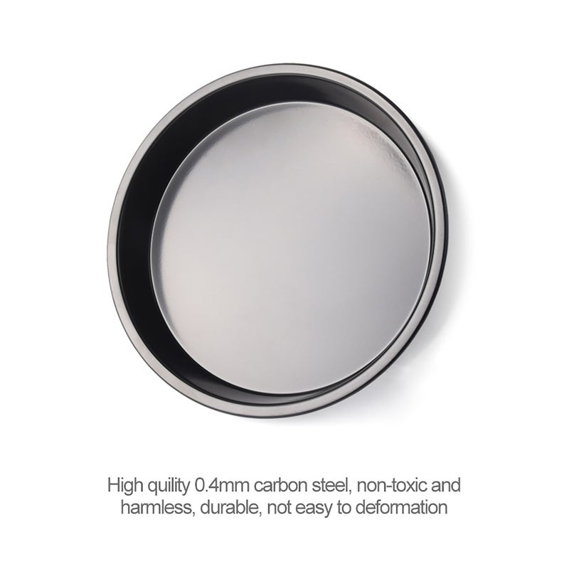 8IN Thickening Type Multi-Function Circle Carbon Steel Non-Stick Coating PIZZA Comal - Image 4