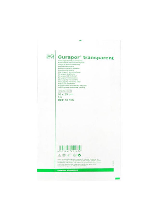 LOHMANN RAUSCHER - Lr Curapor Transparent 10X25Cm 22124 - Image 1