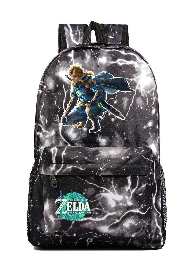 زيلدا حقيبة ظهر كاجوال للشباب مطبوعة