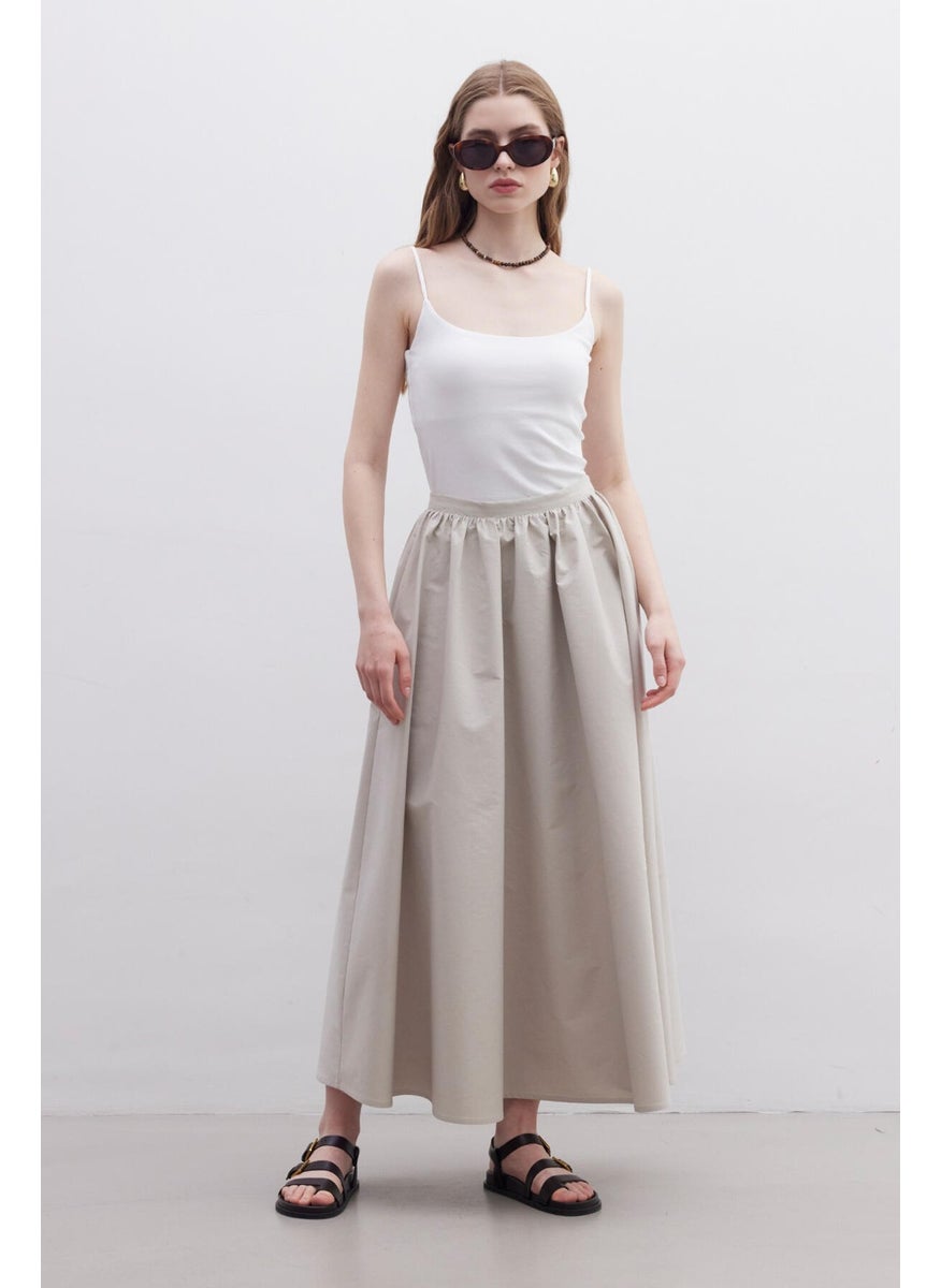 Manuka Flounced Premium Skirt Stone  - Image 5