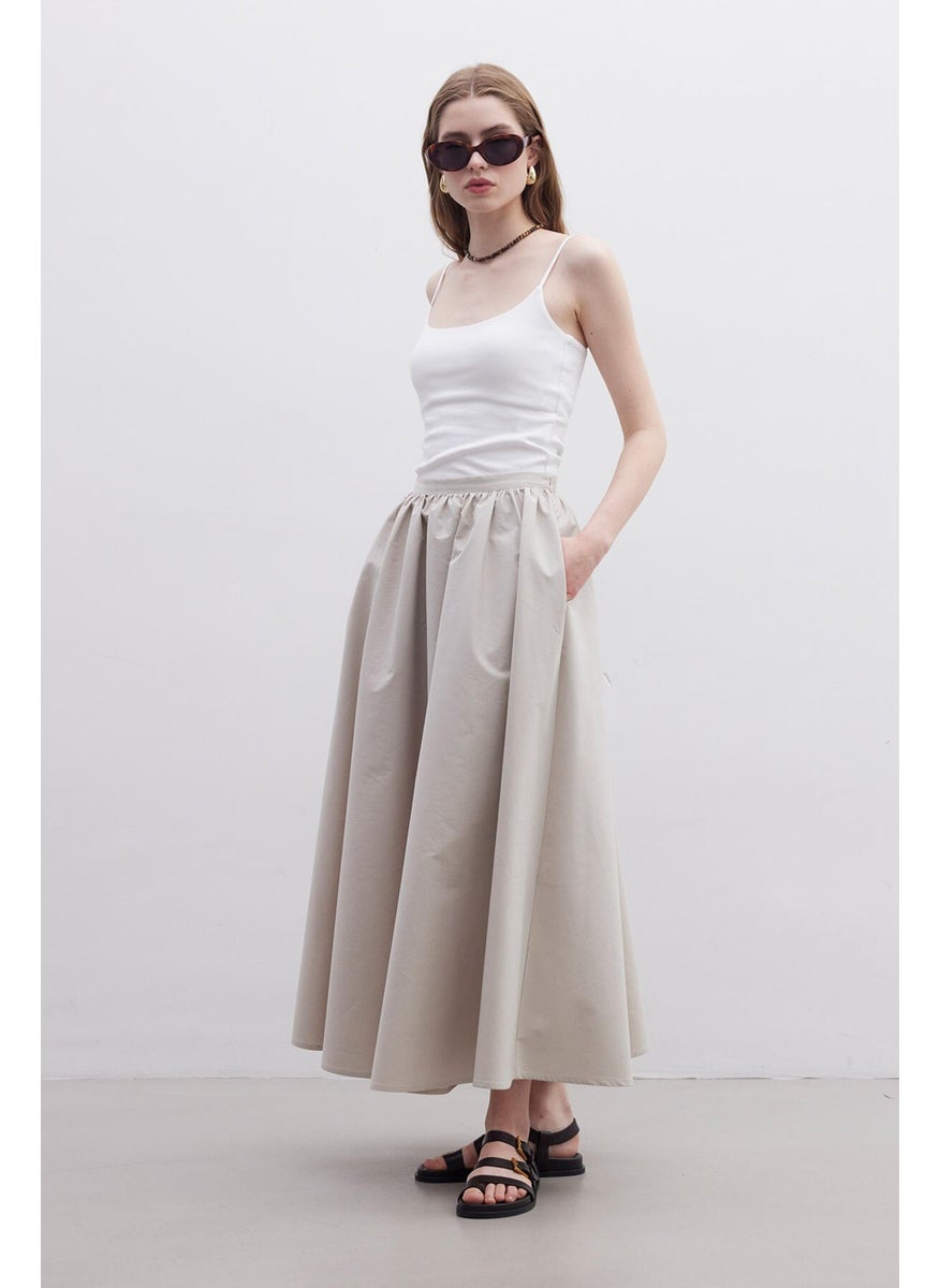Manuka Flounced Premium Skirt Stone  - Image 3