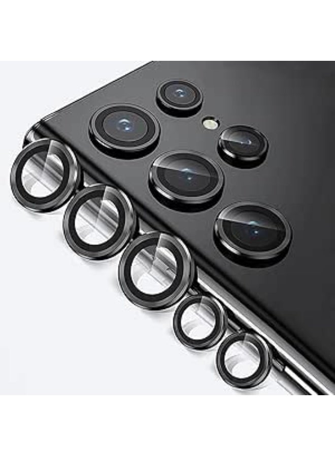 Pack of 2 Camera Protection For Samsung Galaxy S23 Ultra 5G, Ultra Bulletproof Scratch-Resistant Shatterproof Camera Lens Protective Film, One Piece Camera Tempered Glass Protection  For