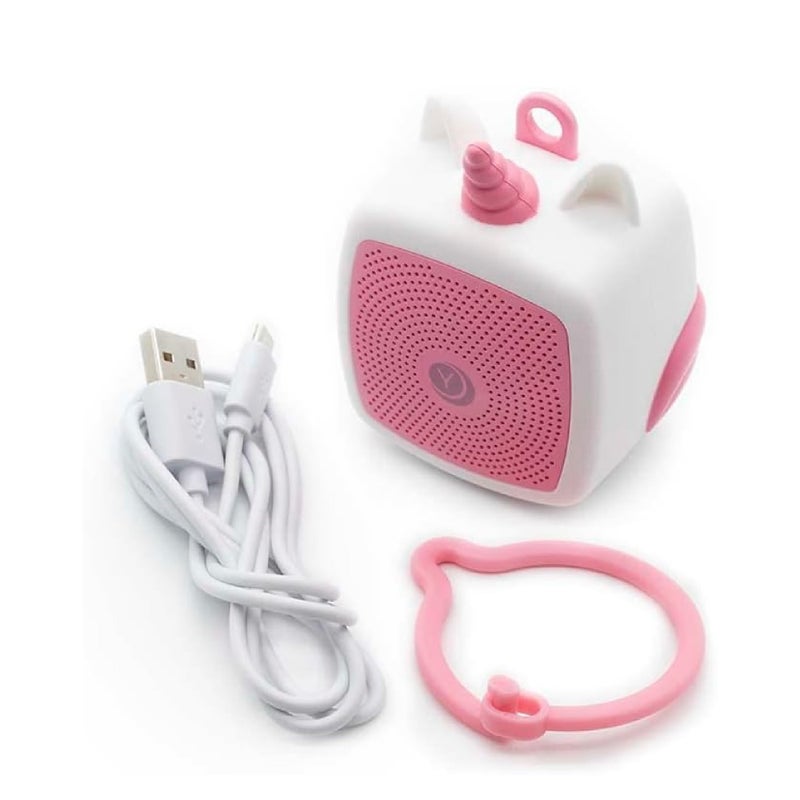 Yogasleep Pocket Baby Soother Unicorn, White Noise Machine, 6 Soothing Sounds & Timer for Better Sleep, Includes Brown Noise & Lullabies, Compact Size for Travel & Child Safe, Must Have Registry Gift - Image 3