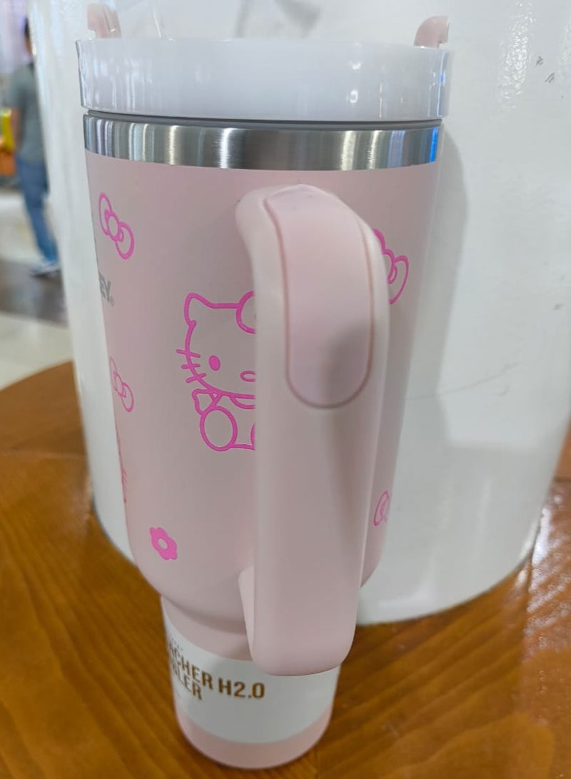 Hello Kitty Stanley Tumbler 40 Oz Quencher H2.0 FlowState