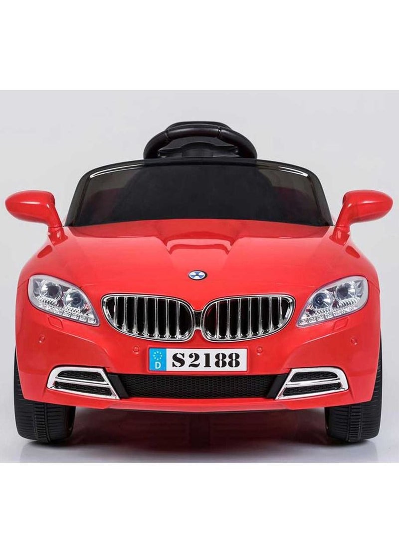 فاكتيوال تويز سيارة القيادة الكهربائية BMW COUPE STYLE - حمراء  - Image 1
