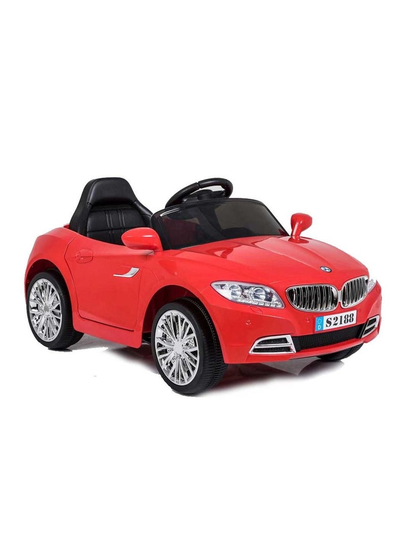 فاكتيوال تويز سيارة القيادة الكهربائية BMW COUPE STYLE - حمراء  - Image 2