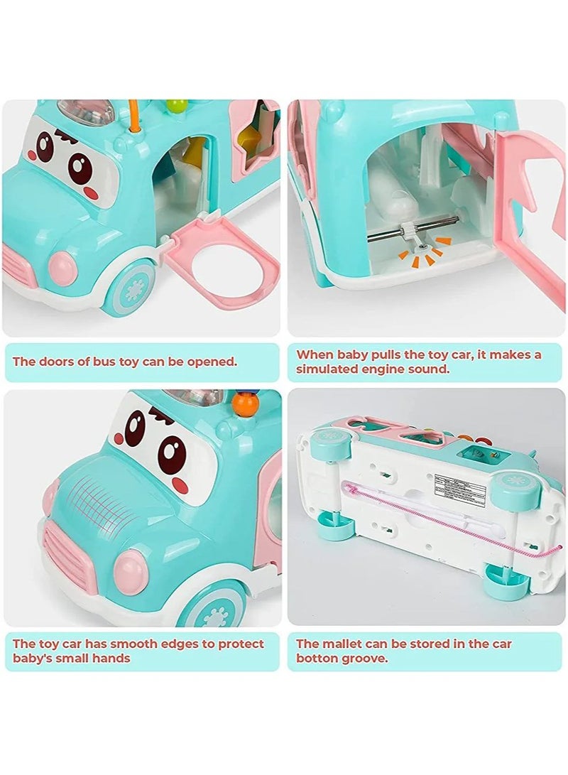 لعبه اتوبيس لتعليم الاطفال الاشكال الهندسيه مع اكسليفون بيانو ٢*١ - Image 3