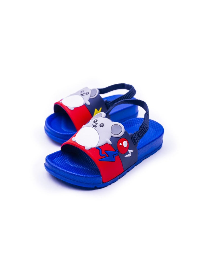 Onda - Onda DSN4  blue & Red Sandal  for Babies - Image 1