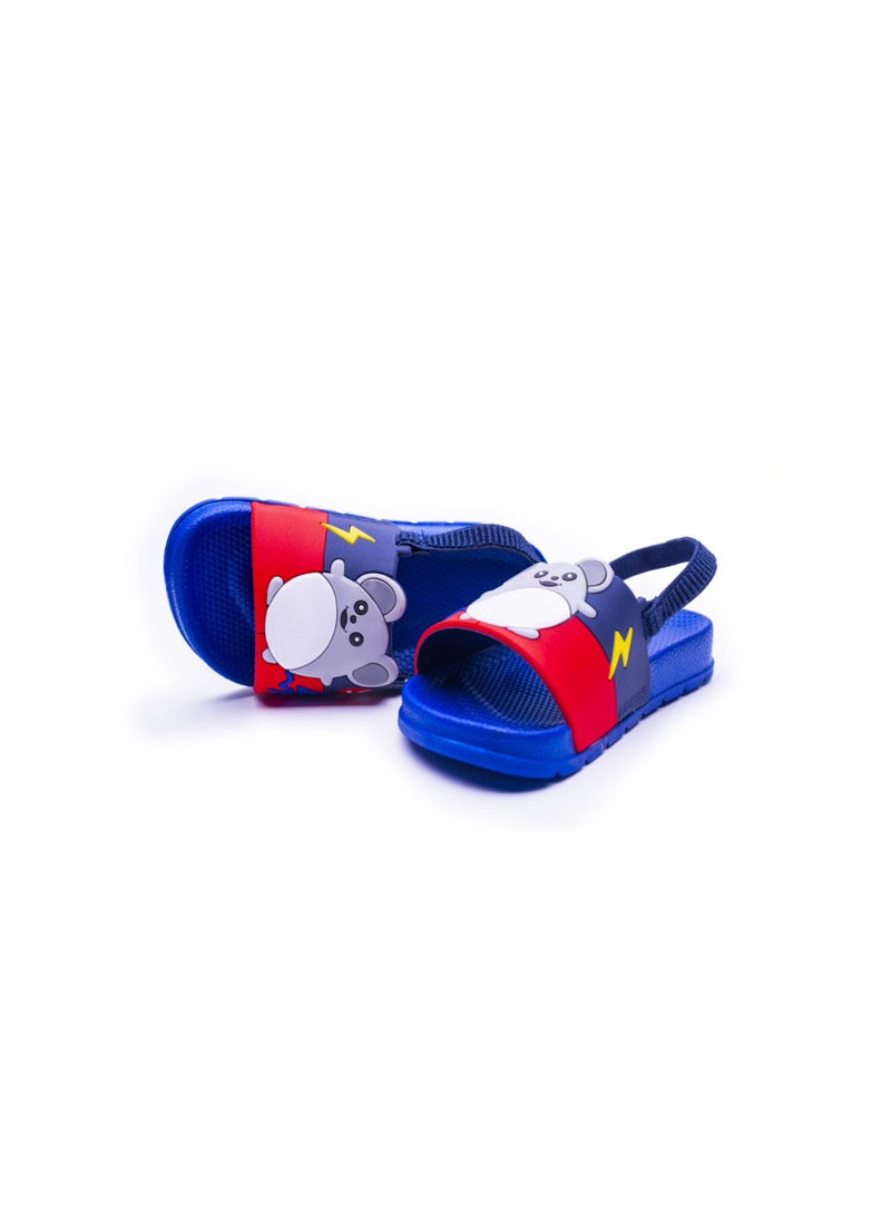 Onda - Onda DSN4  blue & Red Sandal  for Babies - Image 1