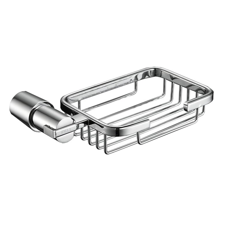 iBELL 5Piece Stainless Steel Bathroom Accessories Set Chrome Finish Towel Bar Soap Holder Toilet Paper Holder Hook Towel Ring - Image 2