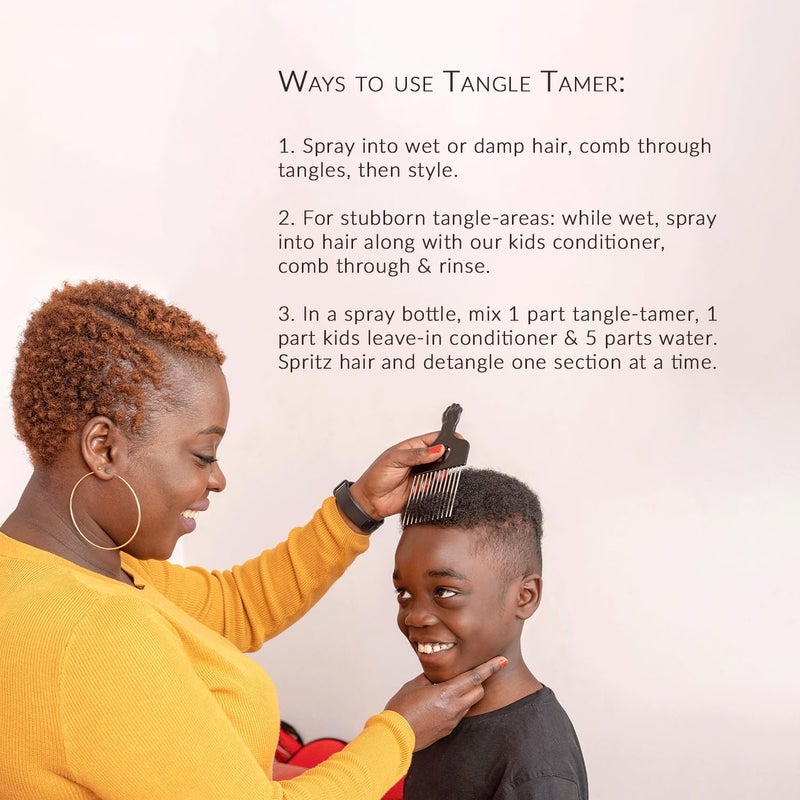 Mixed Chicks Kids Tangle Tamer - 8 oz Hair Refresher for Kids - Image 5