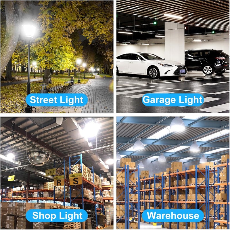 LED light-bulb, household E27 screw energy-saving light-bulb, super bright power-saving white light, eye protection, indoor power lighting-bulb light 50W white light - Image 3