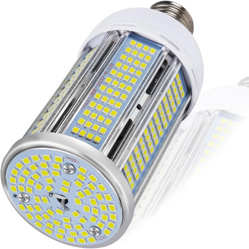 LED light-bulb, household E27 screw energy-saving light-bulb, super bright power-saving white light, eye protection, indoor power lighting-bulb light 50W white light - Image 2