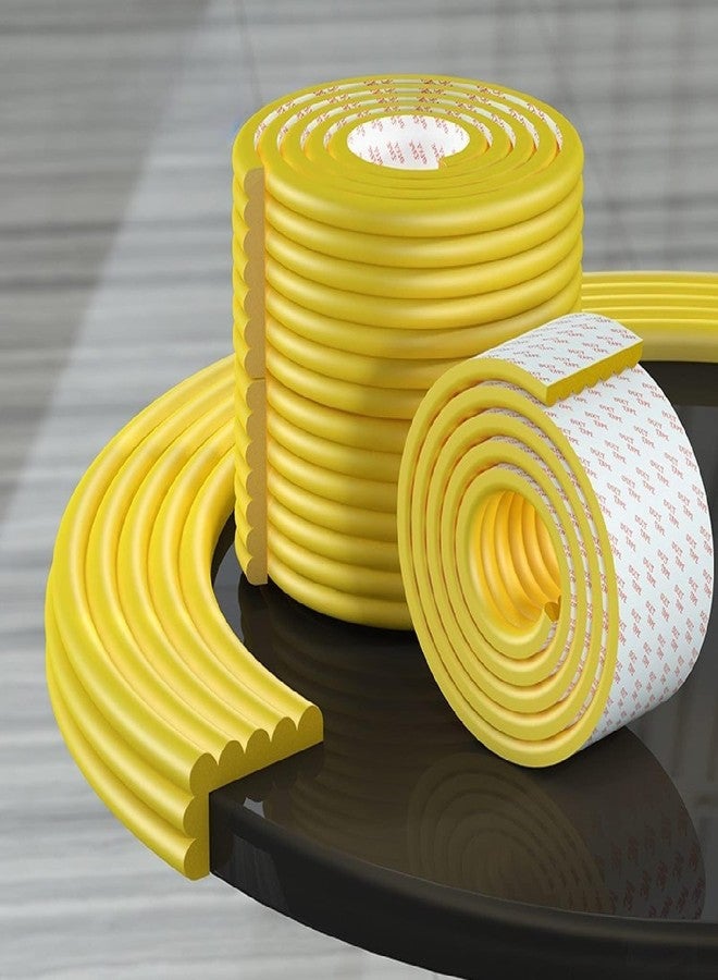 Oicia Extra-Wide Edge Protector for Baby Silicone Foam Table Corner Protectors Table Wall Corner Protector Strip Baby Safety Bumper Guard Safety Edge Anti-Collision Strip (Pack of 1 Yellow) - Image 4