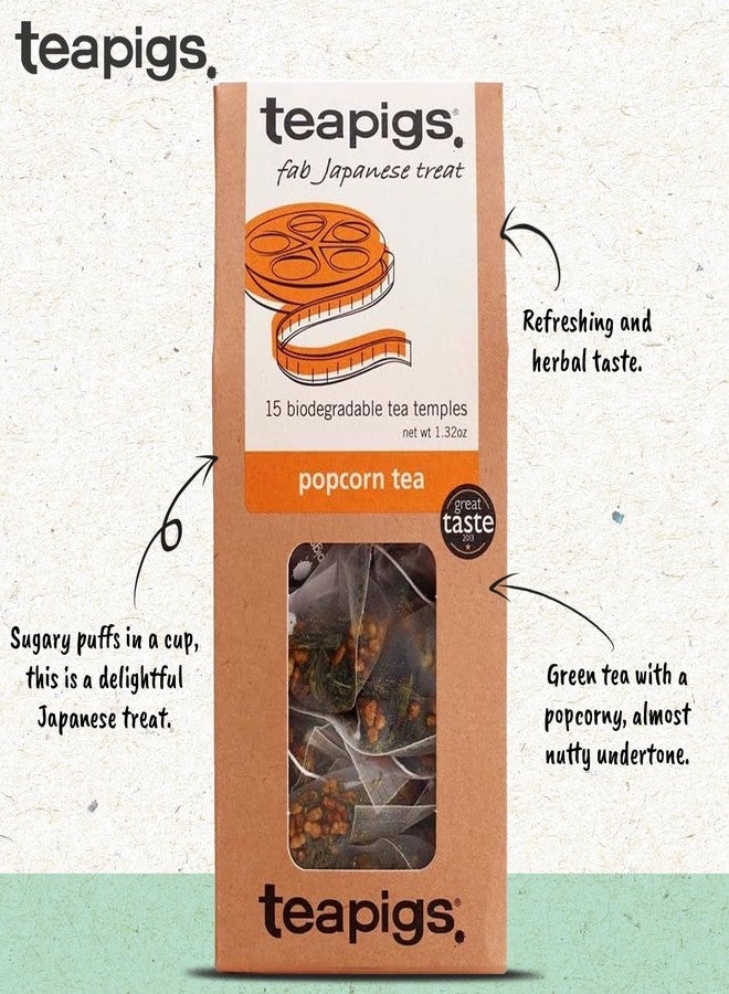 تيبيجز شاي الفشار من Teapigs، 15 معبدًا - Image 3
