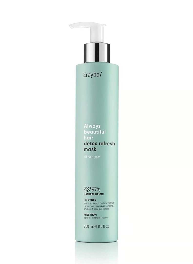 Erayba Eraiba hair care set to remove toxins and purify hair shampoo 250 ml botanical mask 200 ml and serum 200 ml - Image 3