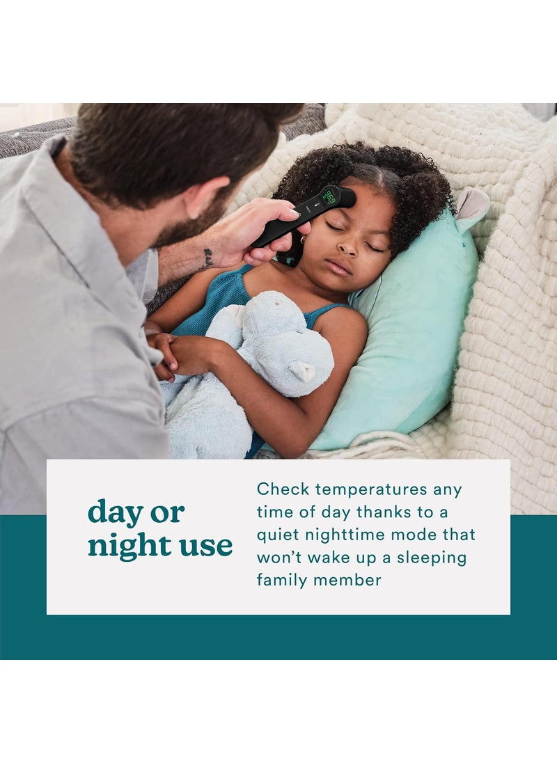 HoMedics Homedics DualUse Ear and Forehead Thermometer inEar and NoTouch Infrared Technology Instant Results in 1 Second ColorCoded Readings Reliable and Accurate Body and Object Temperature  - Image 5