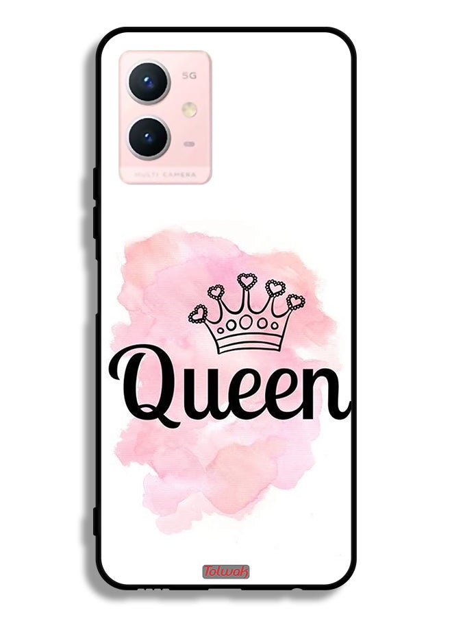 Tolwak Vivo Y33s 5G Protective Case Cover Queen Art - Image 2