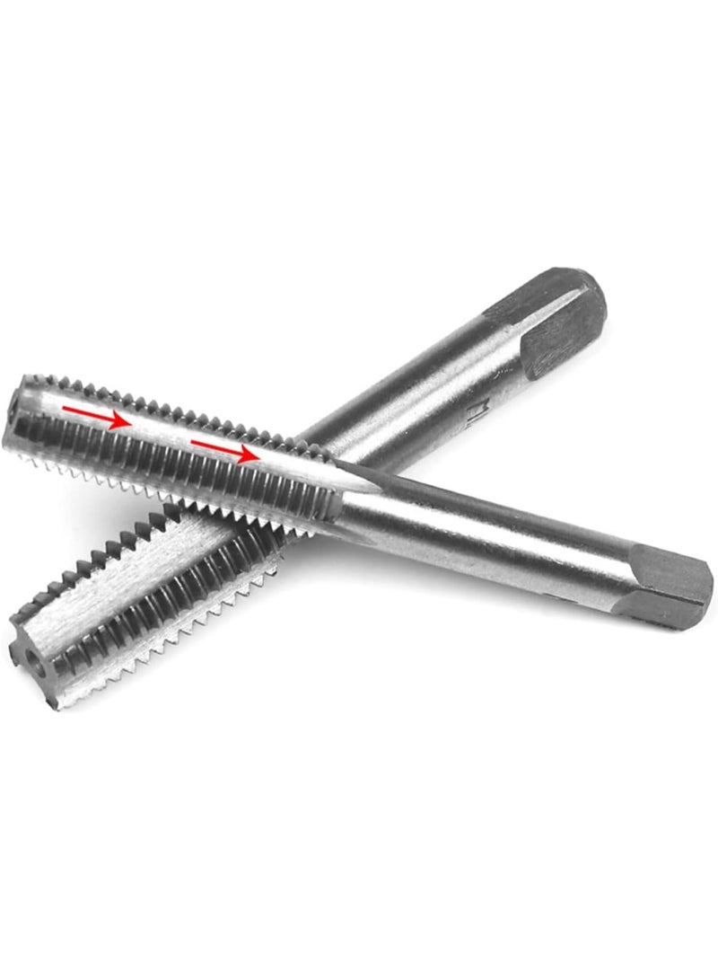 GGOOT Diy Hand Tools Hardware 12/20Pcs Tap And Die Set Tap Wrench Threading Tools Metric Hand Tapping Tools For Metalworking Screw Thread Tap Die Tap (Color : 20 Piece Set) - Image 5