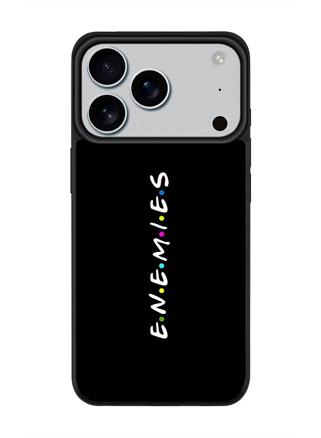 Stylizedd iPhone 17 Pro Case, [Compatible with MagSafe] Slim Magnetic cover Phone Case iPhone 17 Pro -Enemies - Image 1