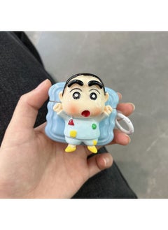 Three-dimensional Cute Cartoon For AirPods 3 Protective Shell 1/2/3 Generation Wireless Bluetooth Headset Cover Pro2 Japan And South Korea-Color:Xiaoxin + Hook-Model:Airpods Pro2