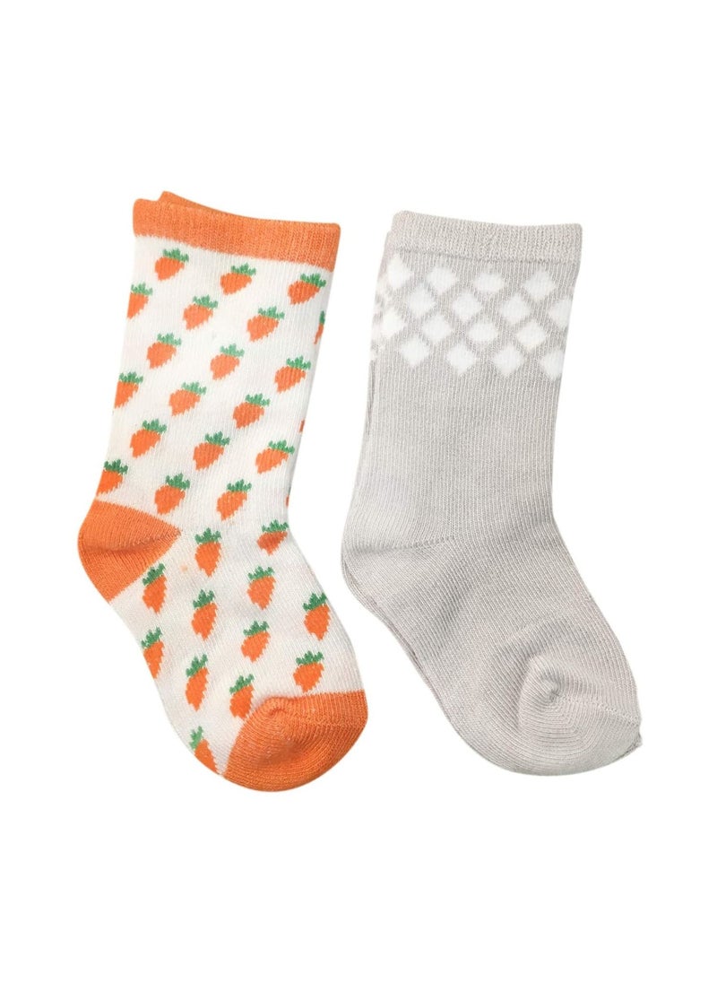 Warner Bros - Warner Bug Bunny Sock, Printed, 12 - 24 Months, Set Of 6 - Image 1
