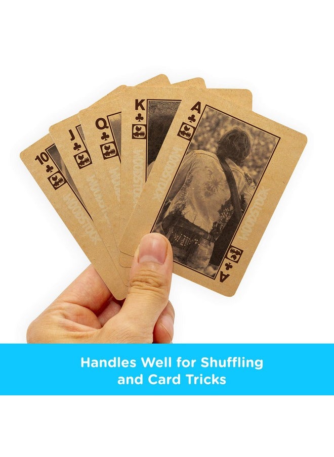 Aquarius Woodstock Playing Cards - Woodstock Themed Deck Of Cards For Your Favorite Card Games - Officially Licensed Woodstock Merchandise & Collectible Gift  - Image 4