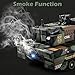 Supdex 124 RC Tank24G Remote Control Army Tank That Shoot BBS with 360 Rotating Turret Auto Demo Sound Light and Smoke AllTerrain Climbing RC Military Vehicle Toy Gift for Boys Ages 612 - Image 4