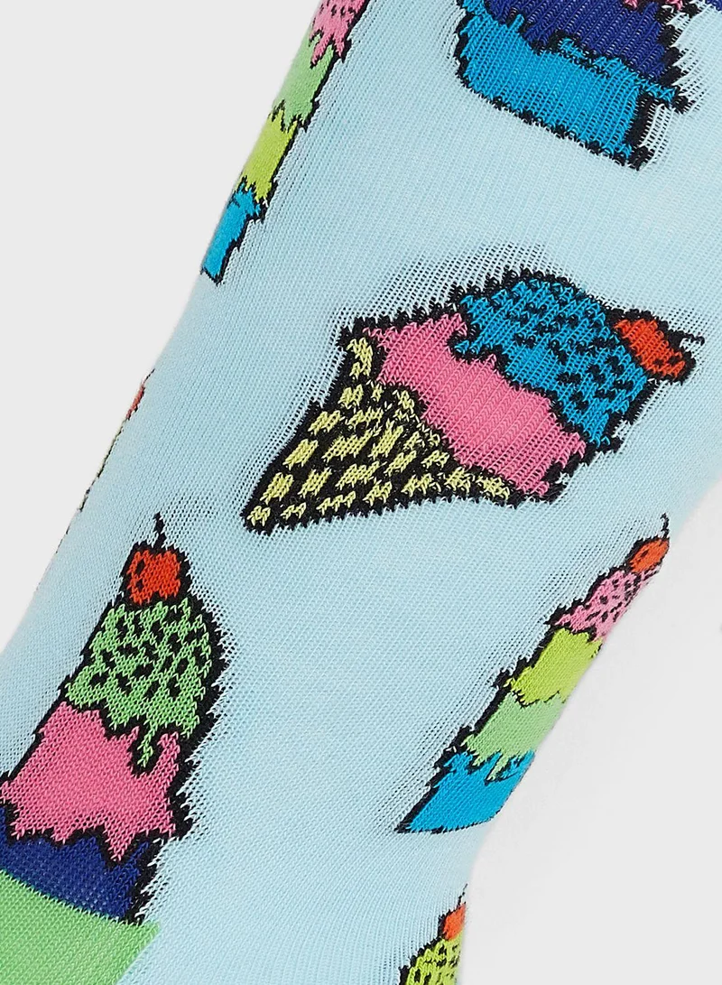 Happy Socks 2 Pack Assorted Socks Gift Set