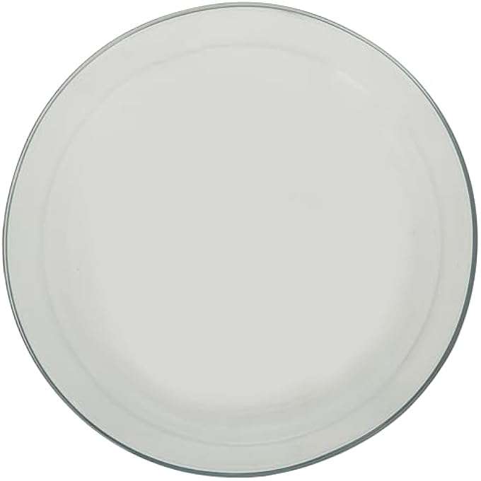 rayihni Round Glass Roaster 24L  Durable HeatResistant Bakeware Dish  Transparent OvenSafe Roasting  Baking Tray  Ideal For Cakes Casseroles Pasta Bakes Roasted Vegetables  Everyday Meals - Image 2