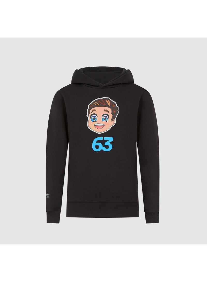 AMG Petronas Formula 1 Team Mercedes-AMG Petronas Formula One Team Kids Caricature Graphic Hoodie - Image 1