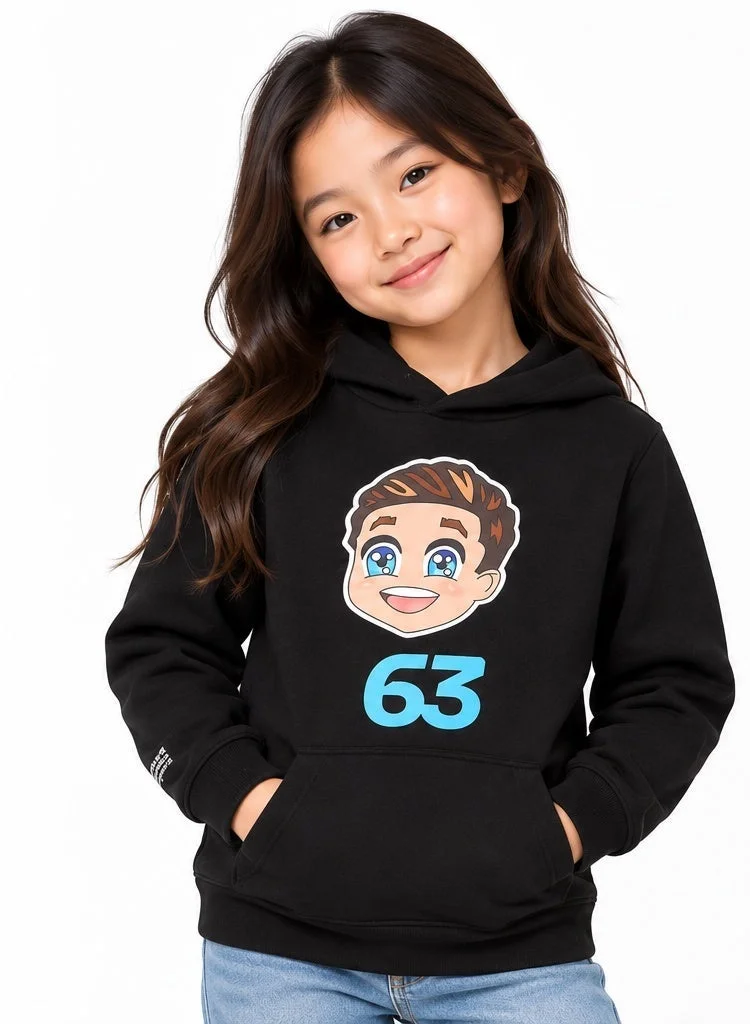 AMG Petronas Formula 1 Team Mercedes-AMG Petronas Formula One Team Kids Caricature Graphic Hoodie