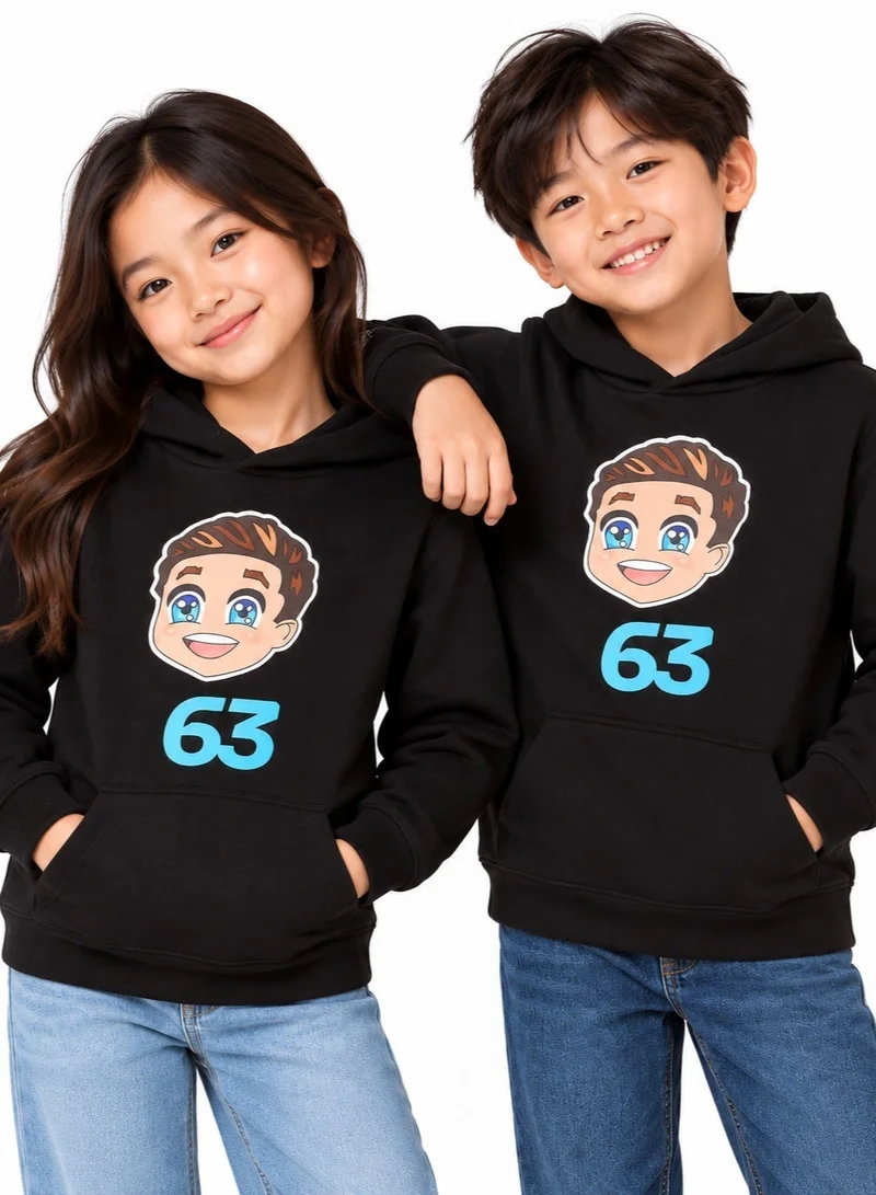 AMG Petronas Formula 1 Team Mercedes-AMG Petronas Formula One Team Kids Caricature Graphic Hoodie