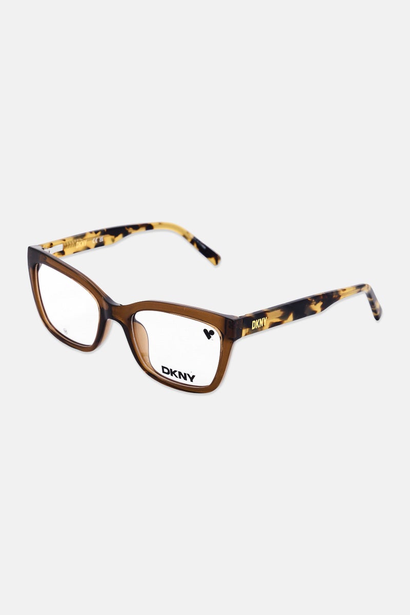 DKNY نظارات نسائية مربعة DK5068، بني - Image 3