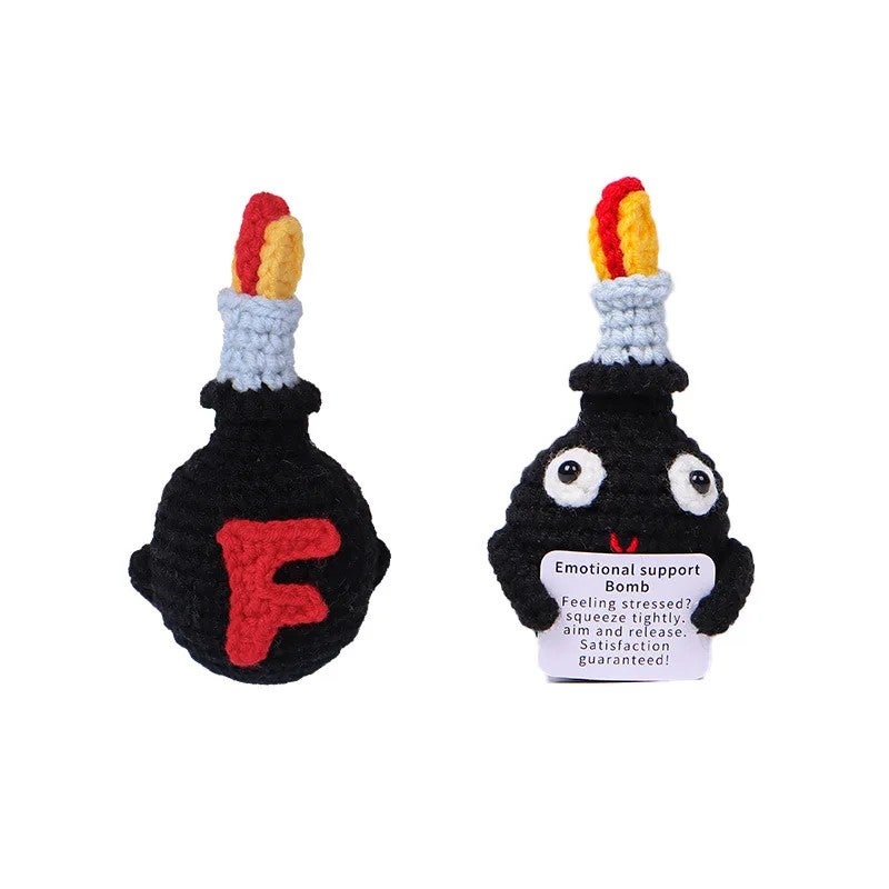 Y&D Handmade Crochet Kit Toys Keychain Whole Sale Dolls Yarn Doll Cute Plush Kids Gift  Free Sample Positive Potato - Image 4