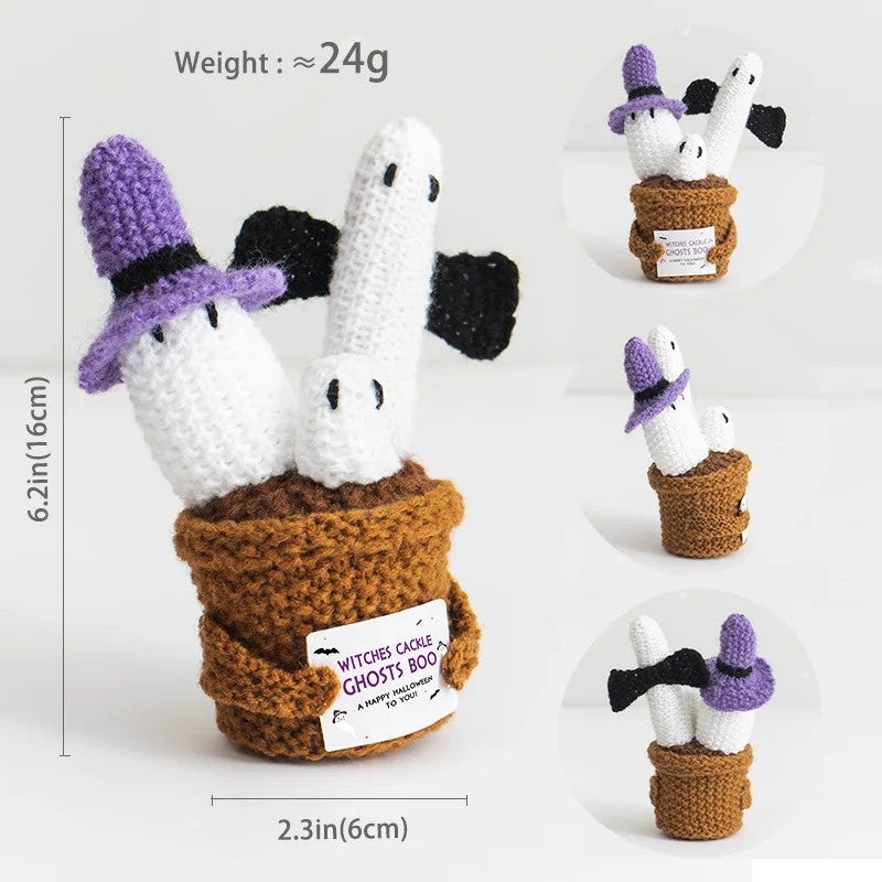 Y&D Handmade Crochet Kit Toys Keychain Whole Sale Dolls Yarn Doll Cute Plush Kids Gift  Free Sample Positive Potato - Image 1