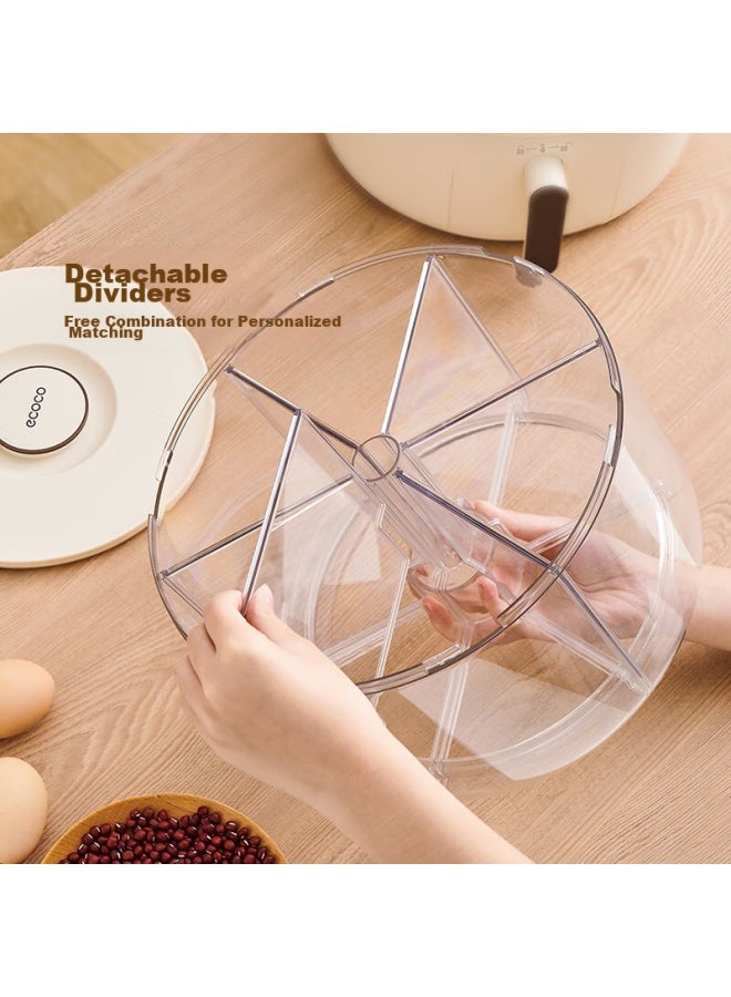 Ecoco Italian Cocoa Ecoco Rice Storage Container, Multi-grain Storage Box, Kitchen Grain Storage, Sealed Moisture-proof Rice Jar, Flour Container E2333 - Image 3