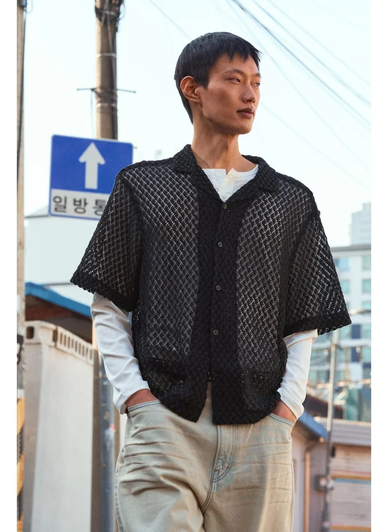 H&M Loose Fit Resort shirt