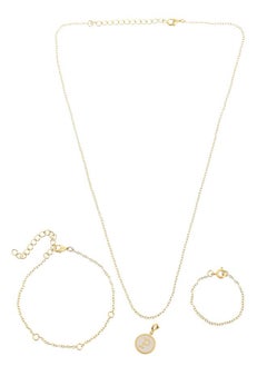 VOYLLA Valentine's Day Collection Alphabet P White Enamel Charm  - Image 2