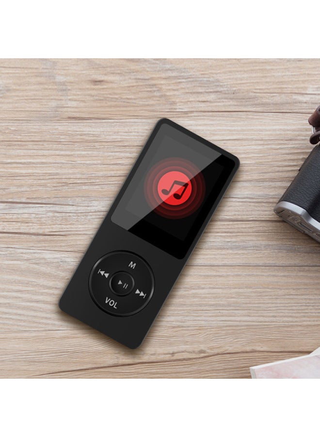 Mp3 Walkman Students MP4 Plug-in Card To Learn English Music Player Portable Small Cute Novel-Body Color:Black 【can Be Placed Outside/carded】-Memory Capacity:【16g Memory】 Free Full Set Of Accessories - Image 4