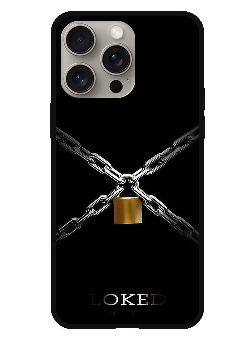 Theodor Protective Case Anti Scratch Shock Proof Bumper Cover For iPhone 15 Pro Max Lock - Image 1