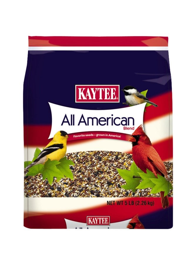Kaytee All American Wild Bird Food Seed Blend, 5 Pound - Image 1