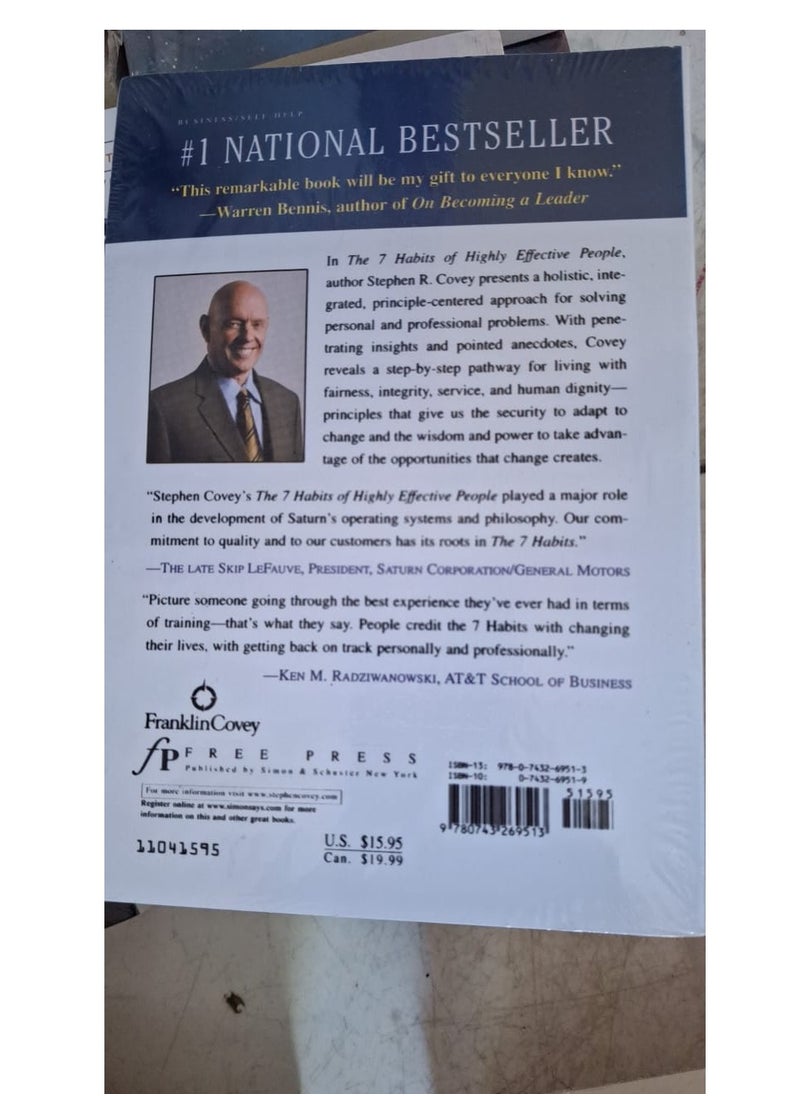 null - Novel's The Seven Habits Of Most Effective People - Stephen R. Covey - Image 1