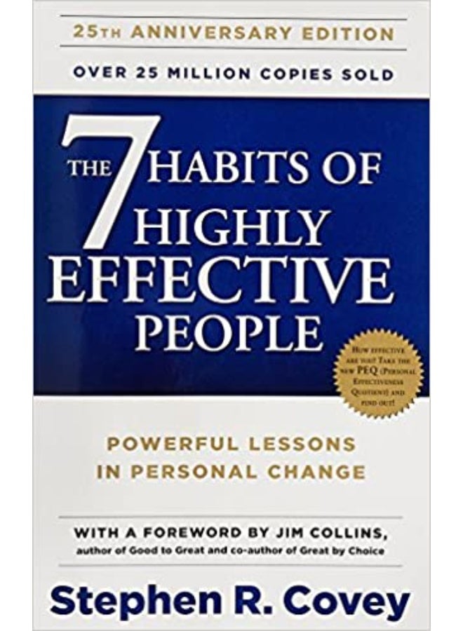 العادات السبع للأشخاص ذوي الفعالية العالية: دروس قوية في التغيير الشخصي