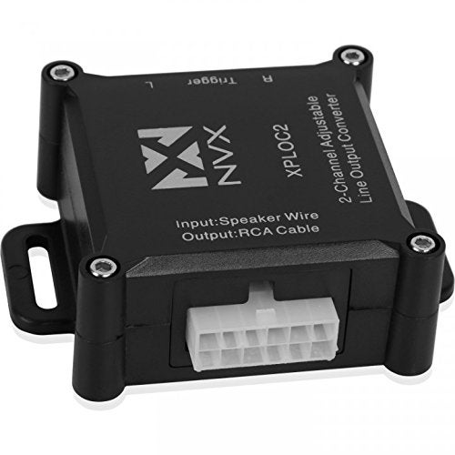 NVX XPLOC2 2Channel 300W Adjustable Line Output Converter with Remote Turn On