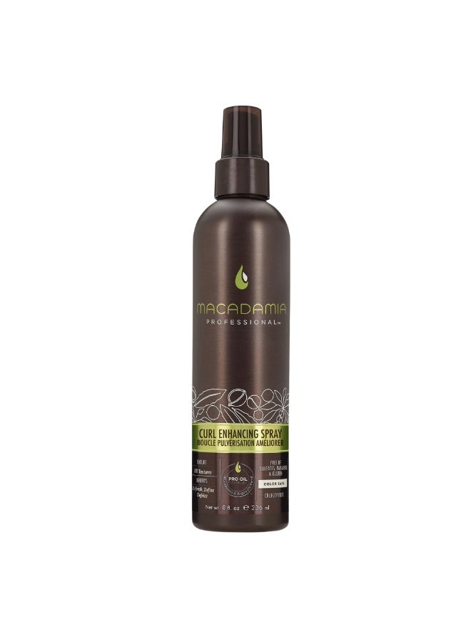 Macadamia Hair Curl Enhancing Spray – Frizz Control, Lightweight Hold & Natural Shine 236ml - Image 1
