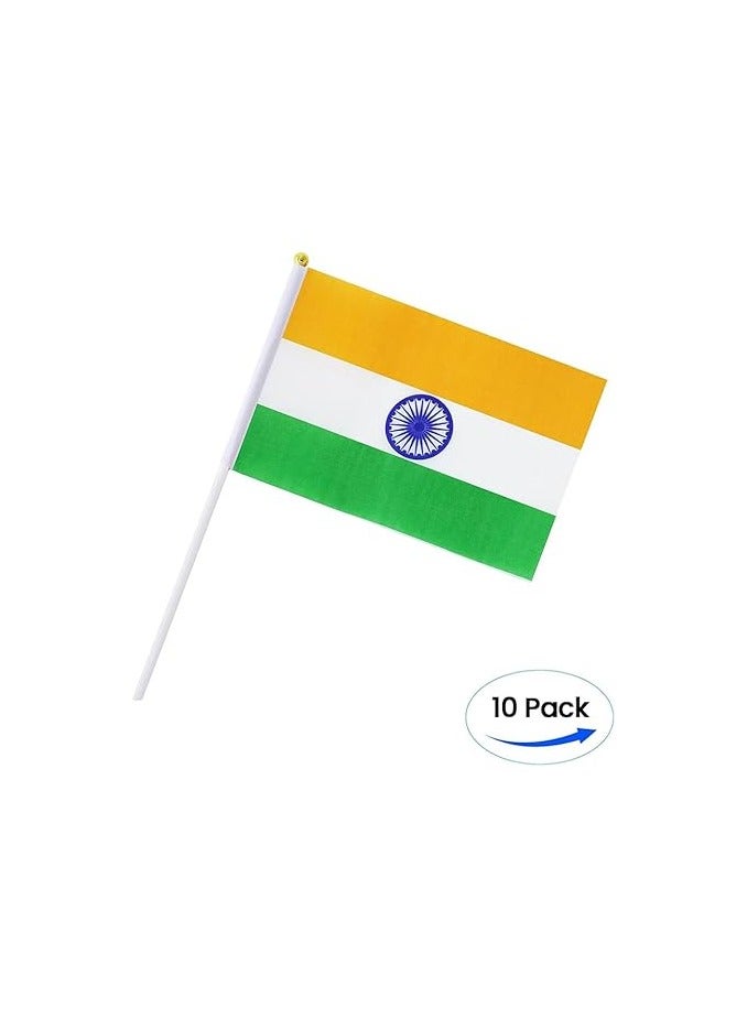 PRINTSHOP4ME Set of 10 Hand-Held Mini Country Flags - Perfect for Parades - Festivals and Party Decorations - Party Favors and Event Supplies - Image 3