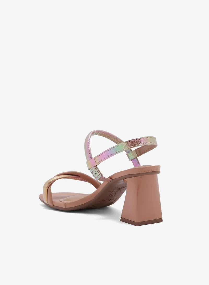 Beira Rio Nude Sandals for Women with Back Strap – Stylish & Supportive sling Back Ladies Sandals for Women | Best Price UAE